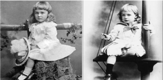 La mayoría de los niños de la época victoriana usaban vestidos y las razones eran prácticas niños vestidos