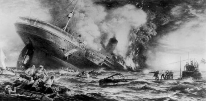 El Hundimiento del Lusitania cambió la Primera Guerra Mundial hundimiento lusitania